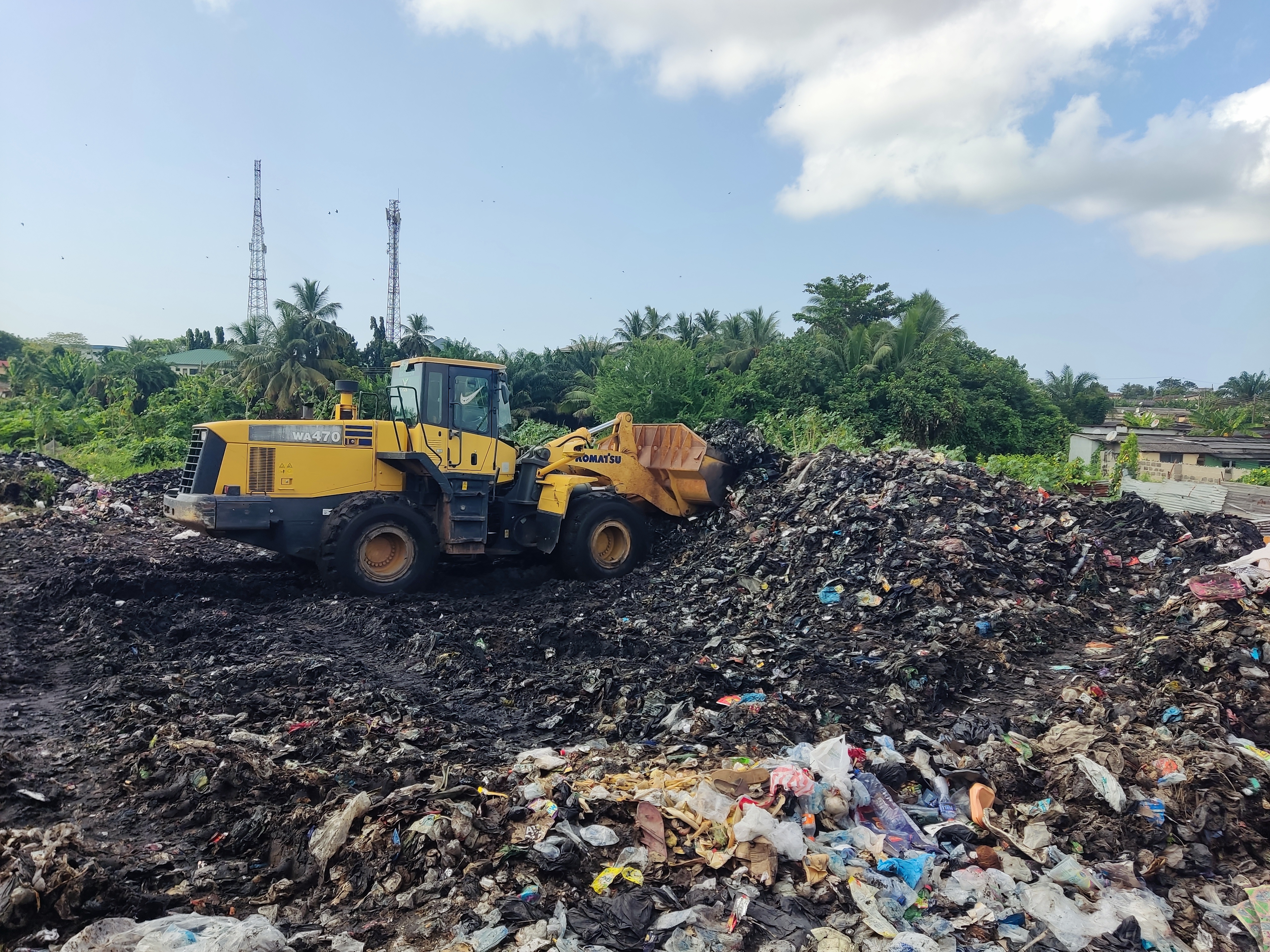 Waste Management Department evacuates sites