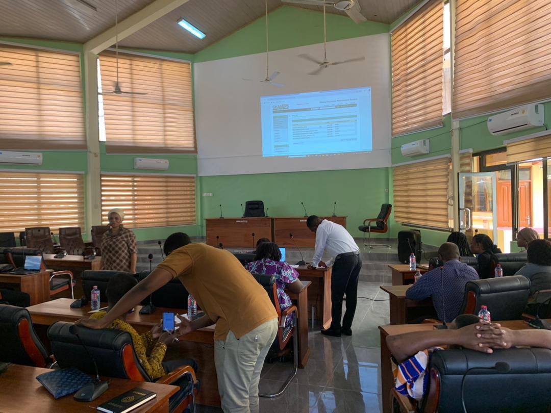 Training Workshop on GHANEPS
